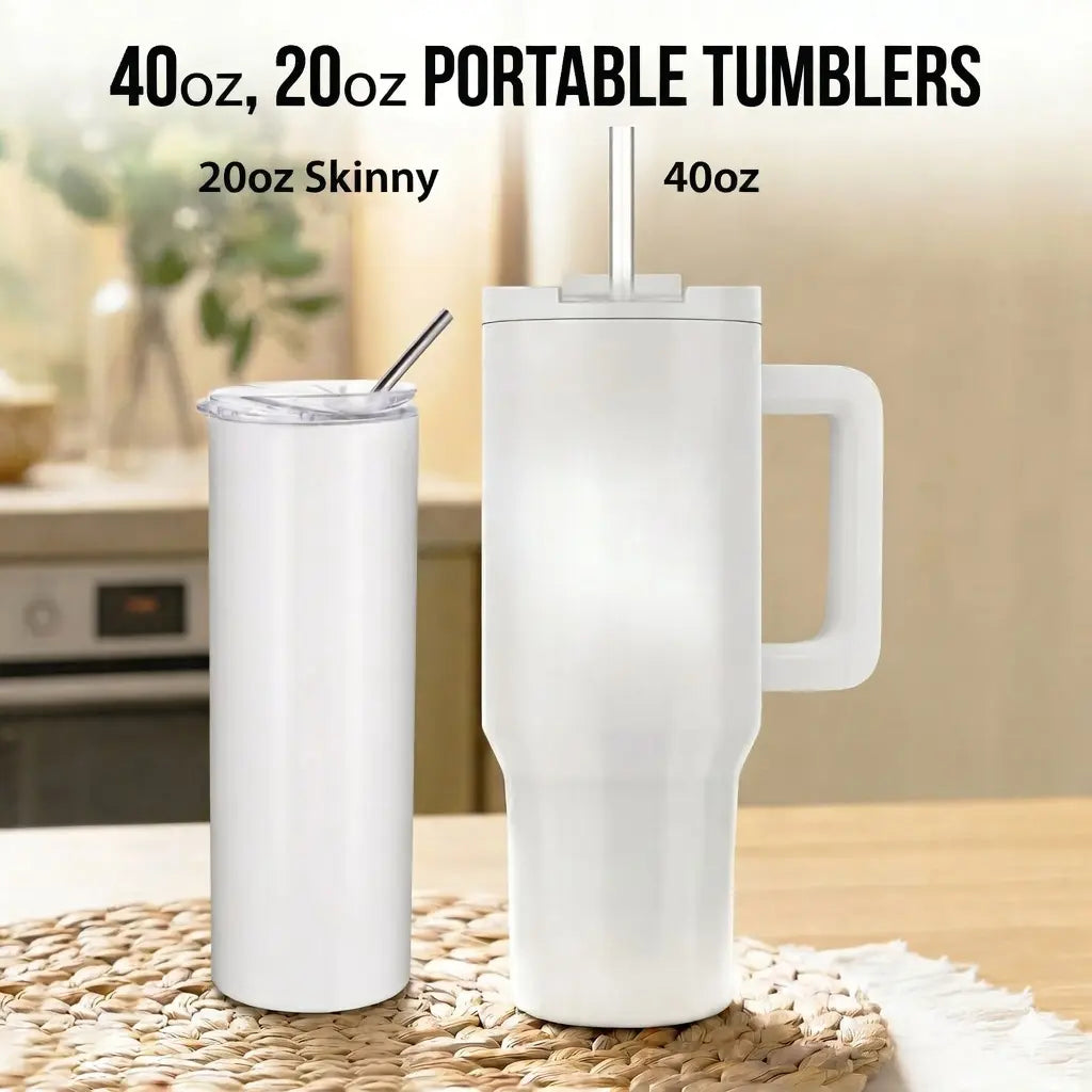 40Oz Tumbler with Handle & Straw, Mons.Energy Drink Editions Travel Mug, Vacuum Insulated Stainless Steel Cup, Gift for Gift for Energy Drink Fans