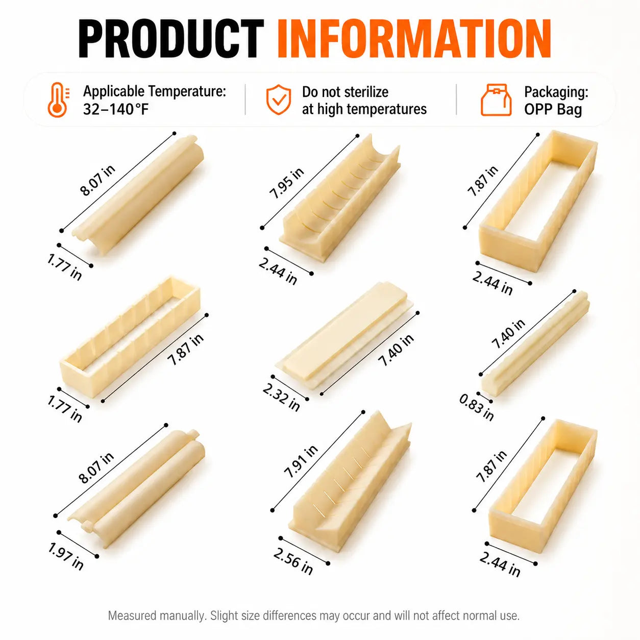 Sushi Making Kit with Cutter Mold, DIY Sushi Maker Tool for Perfect Even Rolls, Easy Homemade Sushi Kitchen Gadget