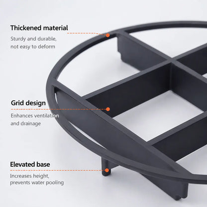 1 Count, Thickened Breathable Plant Pot Riser Stand to Lift Flower Pots and Avoid Standing Water for Home Gardening Potted Plants