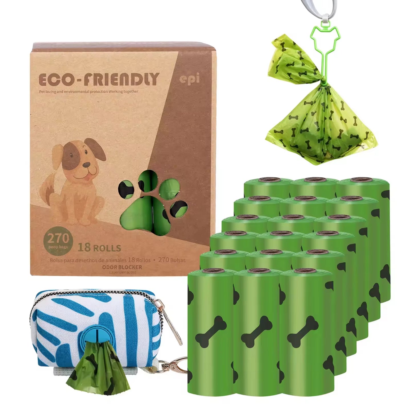 Custom Biodegradable Dog Waste Bags - Eco-Friendly Wholesale Manufacturer