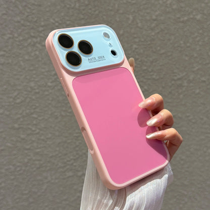 Dopamine Color Phone Case, Full Coverage Protective Case, Phone Case for Iphone 17、16、15、14、13Promax, Summer Series Fresh Phone Case, Color Block Phone Case